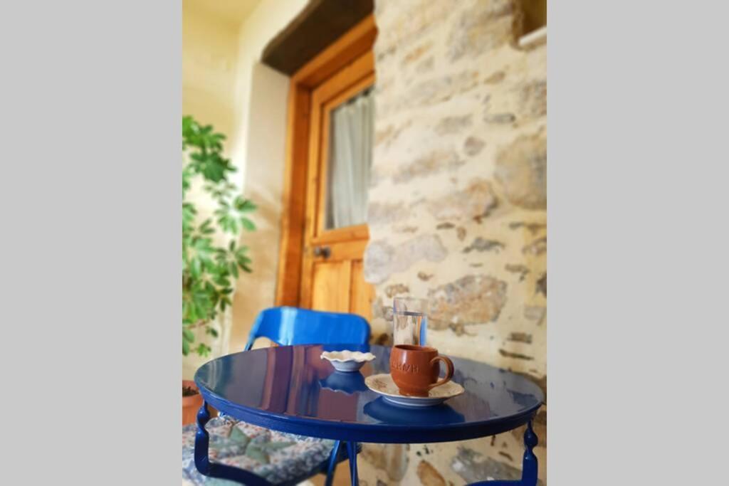 Traditional Cretan Stone House In The Center Of Crete Litos Dış mekan fotoğraf