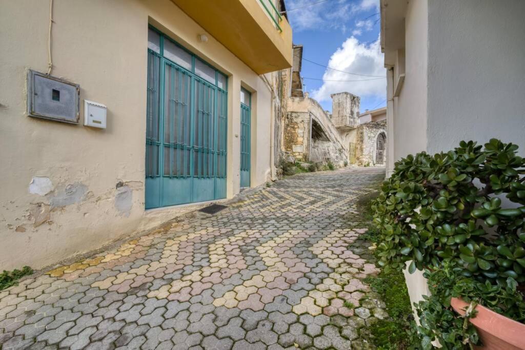 Traditional Cretan Stone House In The Center Of Crete Litos Dış mekan fotoğraf